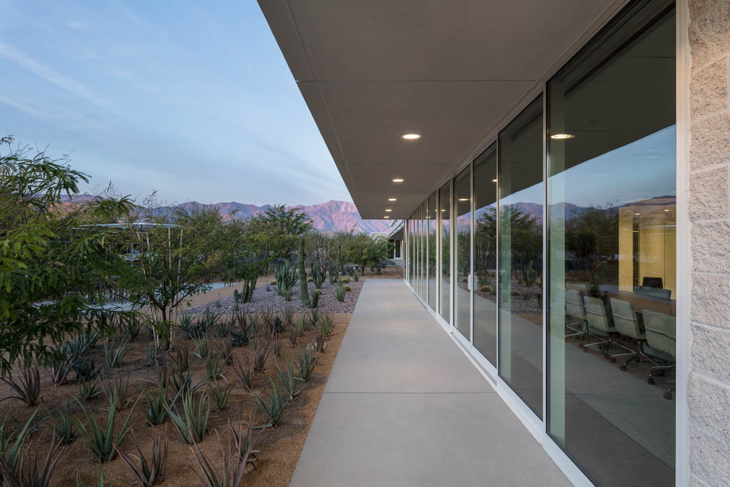 Sunnylands employee campus earns LEED Platinum rating for sustainable design.