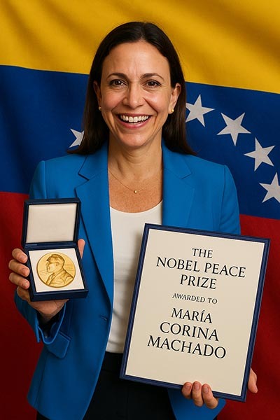 Maria’s Moment: Venezuela’s Brave Voice Wins the Nobel Peace Prize